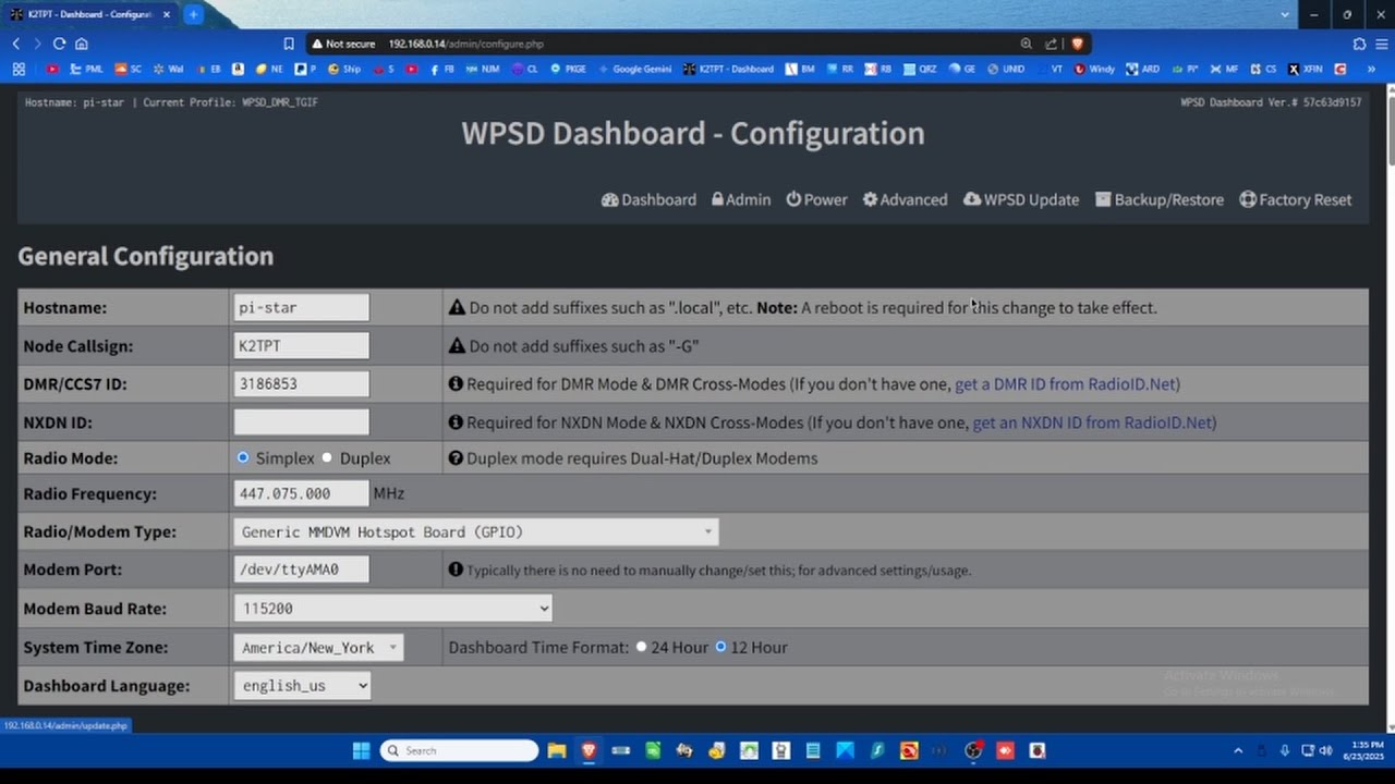 WPSD DASHBOARD AND HOW TO CONFIGURE AFTER WRITING WPSD IMAGE