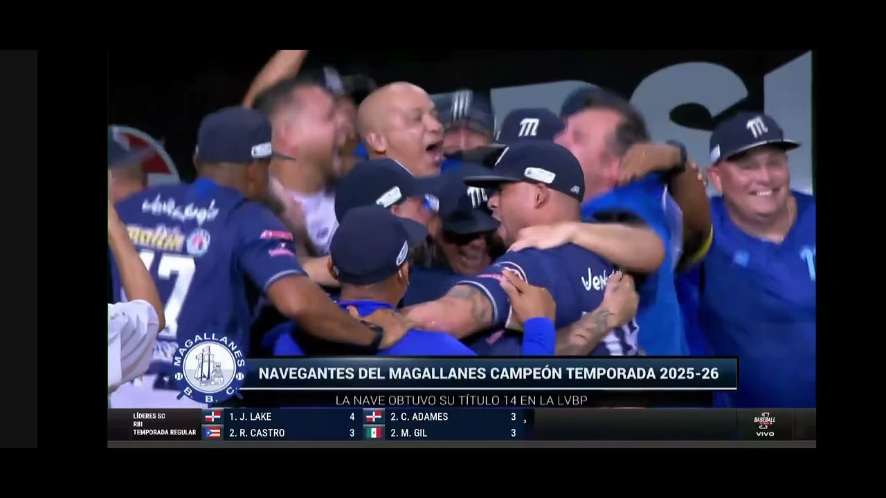 Magallanes campeón de la temporada 2025-2026 ⛴️