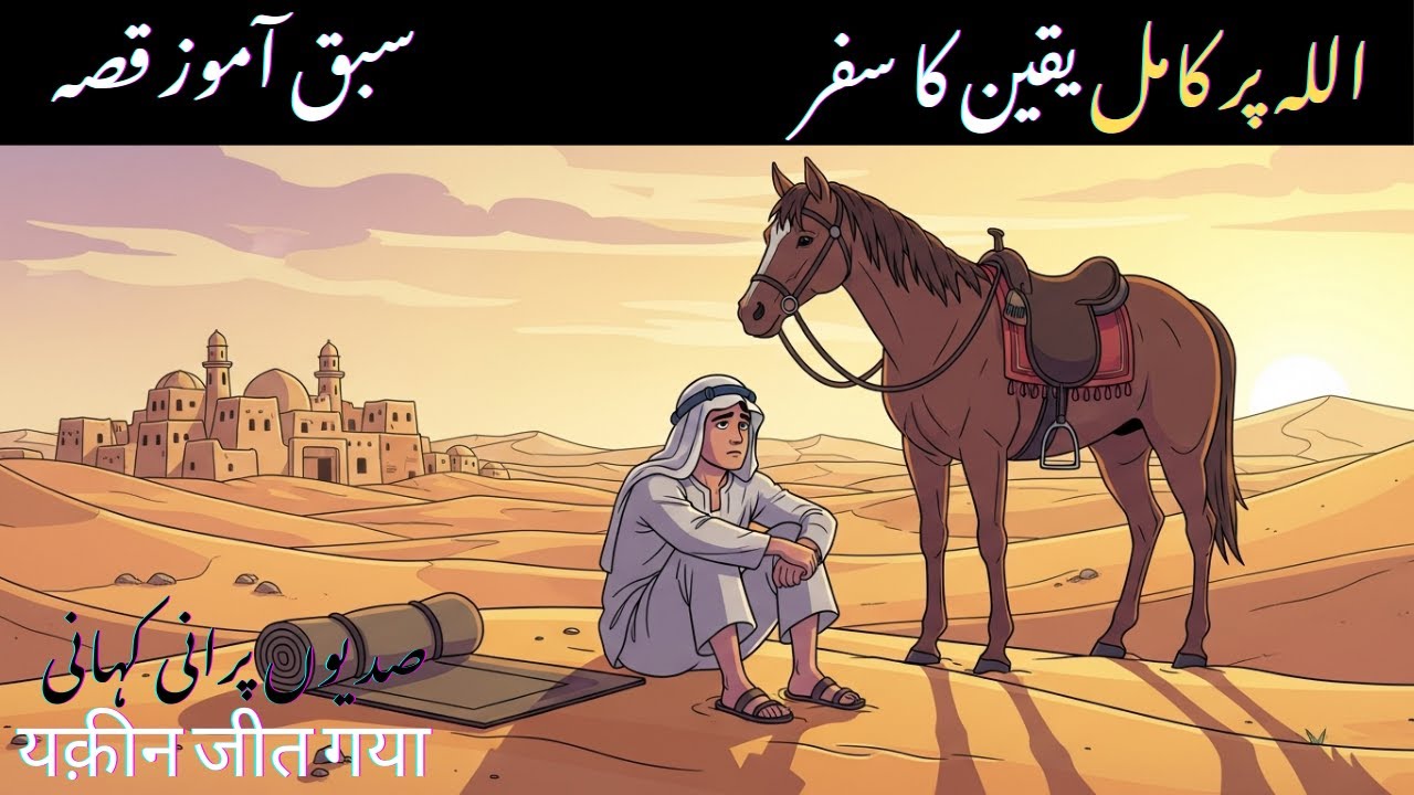 Allah Par Sacha Yaqeen | Islamic Motivational Story | Hindi Urdu | Sabaq Amoz Kahani|Purane Qisse