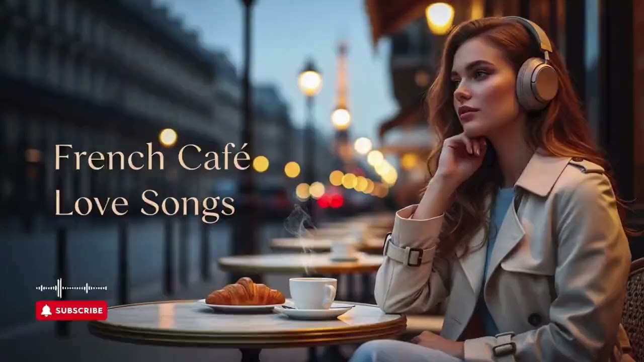 French Café Love Songs | Parisian Background Music for Relaxing Moments