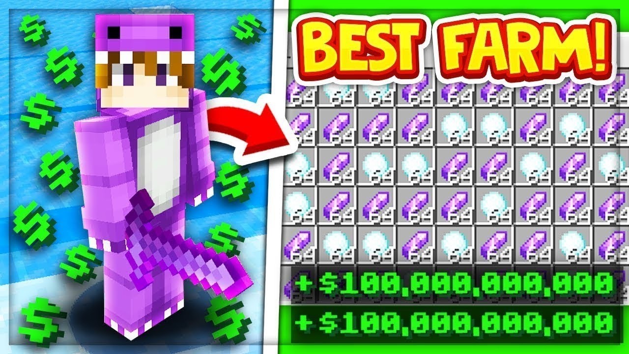 NEW STARTER SPAWNER MONEY FARM makes TRILLIONS on NEW SKYBLOCK MAP! | New Minecraft SKYBLOCK SERVER