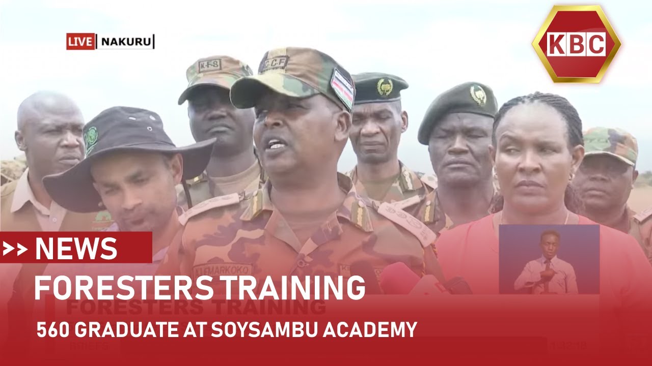 Foresters Training: 560 Graduate at Soysambu Academy