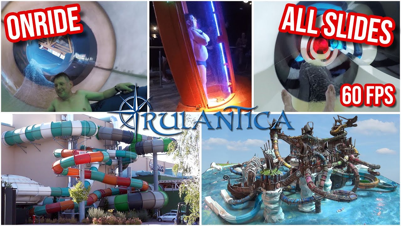 Rulantica (Europa Park Wasserpark) - Alle Rutschen inkl. Svalgurok & VR - Onride [POV / 60 fps]