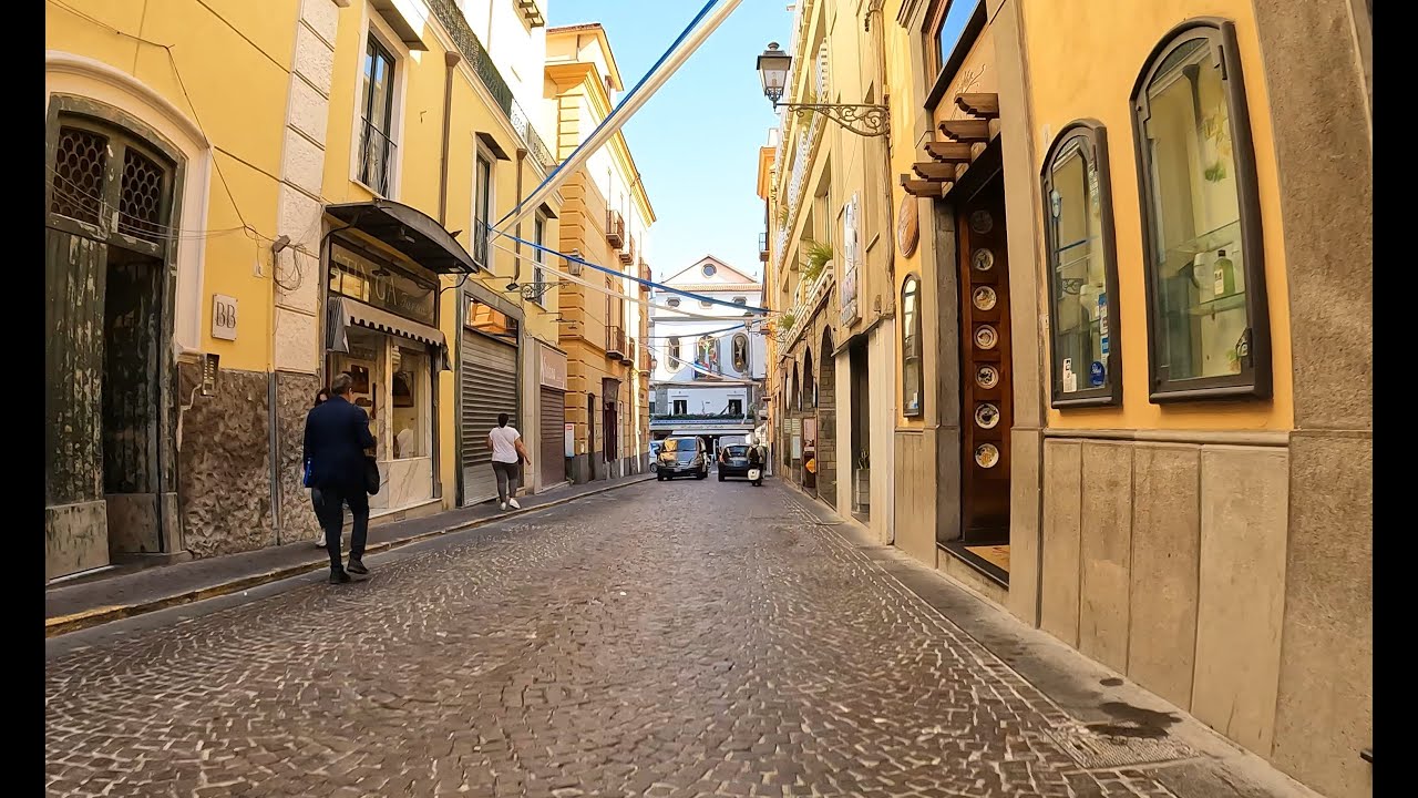 Italy Bicycling: Sorrento loop 4K