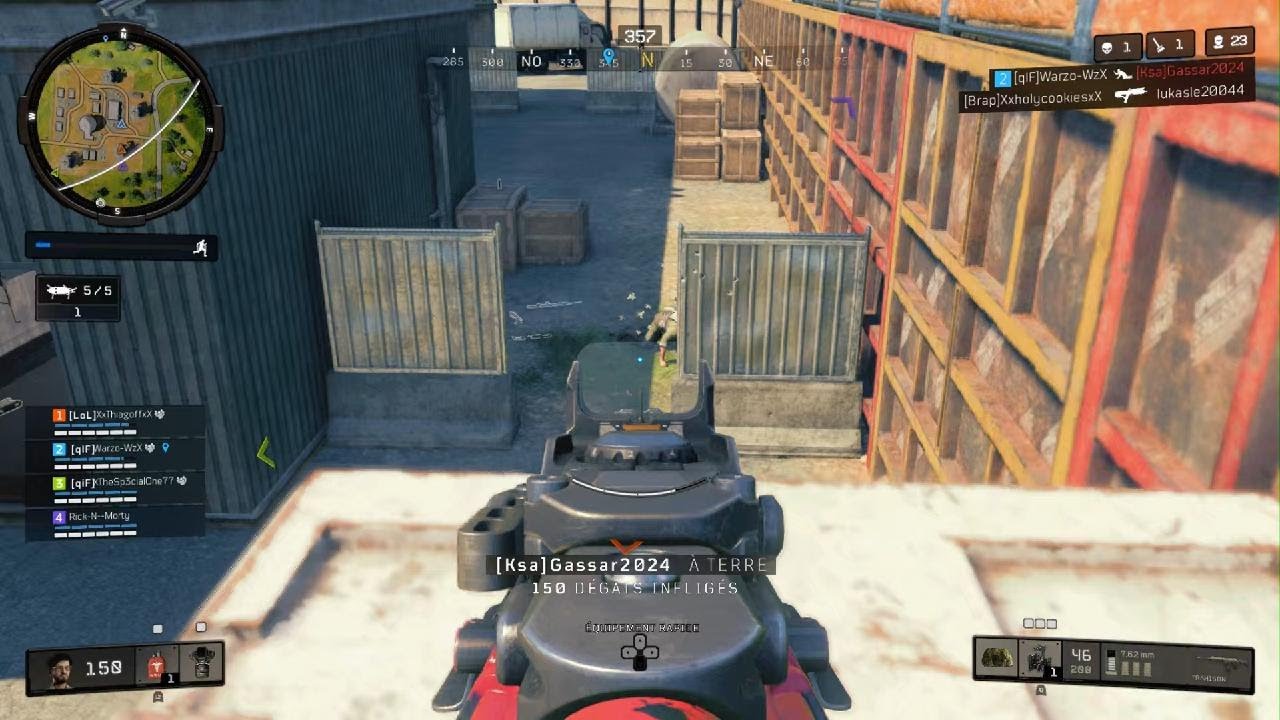 1v4 blackout