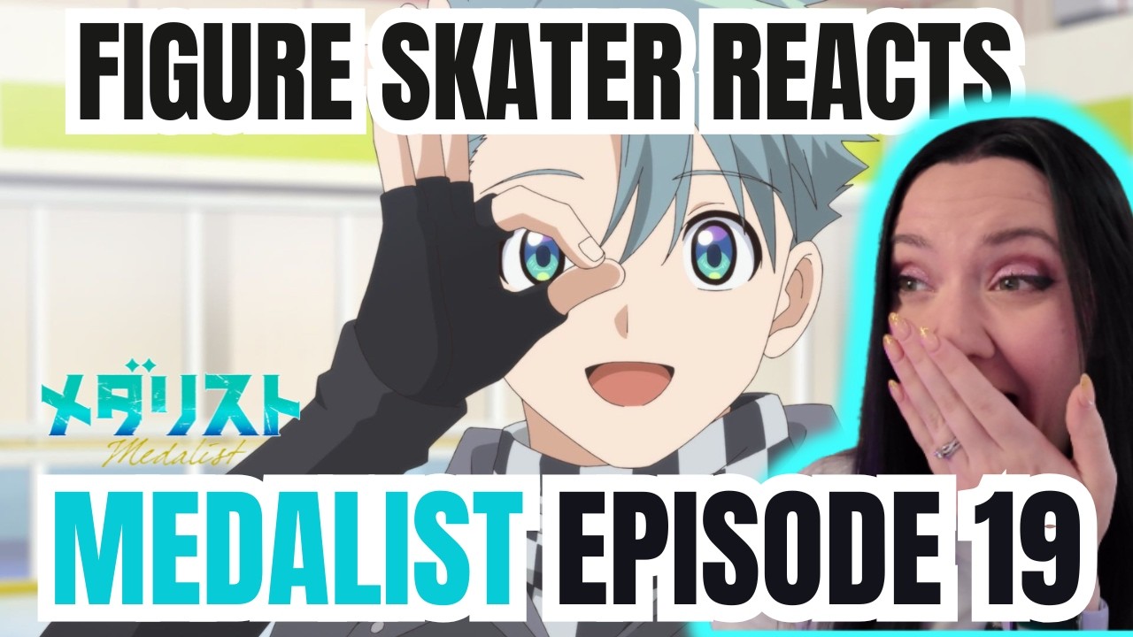 THE QUEST FOR TRIPLE LUTZ | FIGURE SKATER REACTS | Medalist Episode 19 | メダリスト