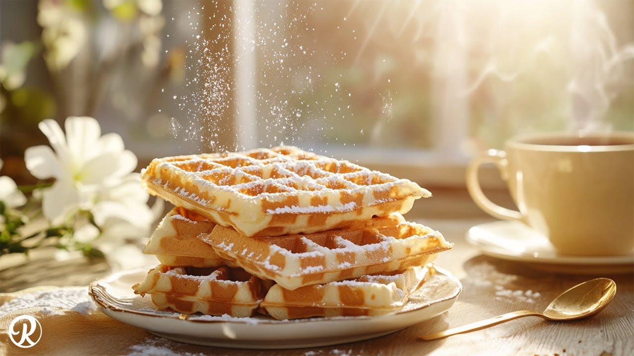 RECETTE DE GAUFRES MAISON POUR SE RÉVEILLER EN DOUCEUR