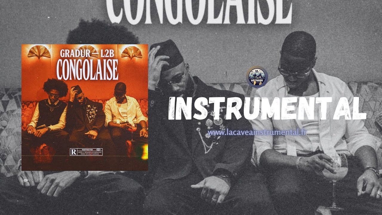 (Instrumental) Congolaise - Gradur ft. L2B / Paroles (HD)