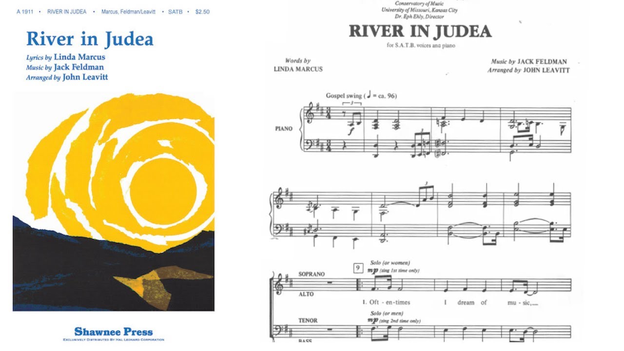River in Judea by Linda Marcus & Jack Feldman | SATB Choir | Arr. John Leavitt
