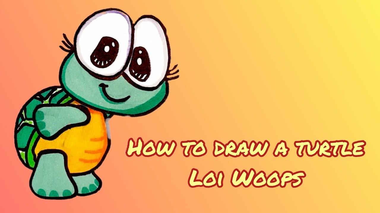 How to Draw a Simple Cute Loi Woops