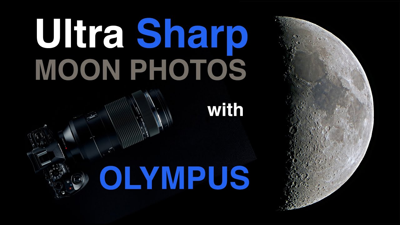 Фотографии Луны высокого разрешения с Olympus