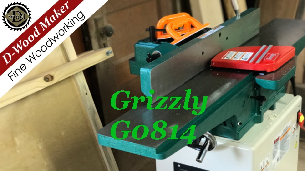 Grizzly G0814 Jointer Unboxing and Assembly