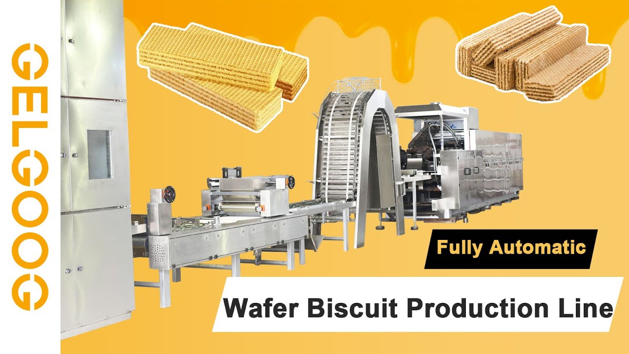 39 Plate Automatic Wafer Biscuit Production Line Manufacturer