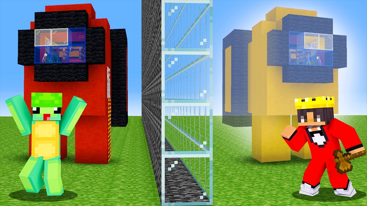 I Cheated with ONE WAY GLASS in a Building Competition...