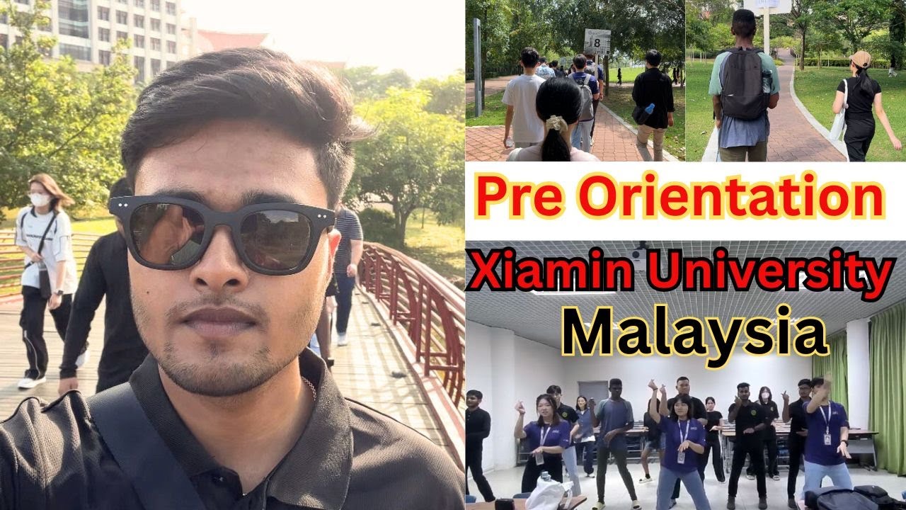 Orientation Day 1. at Xiamin University Malaysia