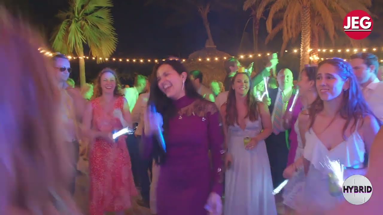 The Super Hybrid Band performing for a New York City Wedding in Key Largo, FL - Best of So. Florida