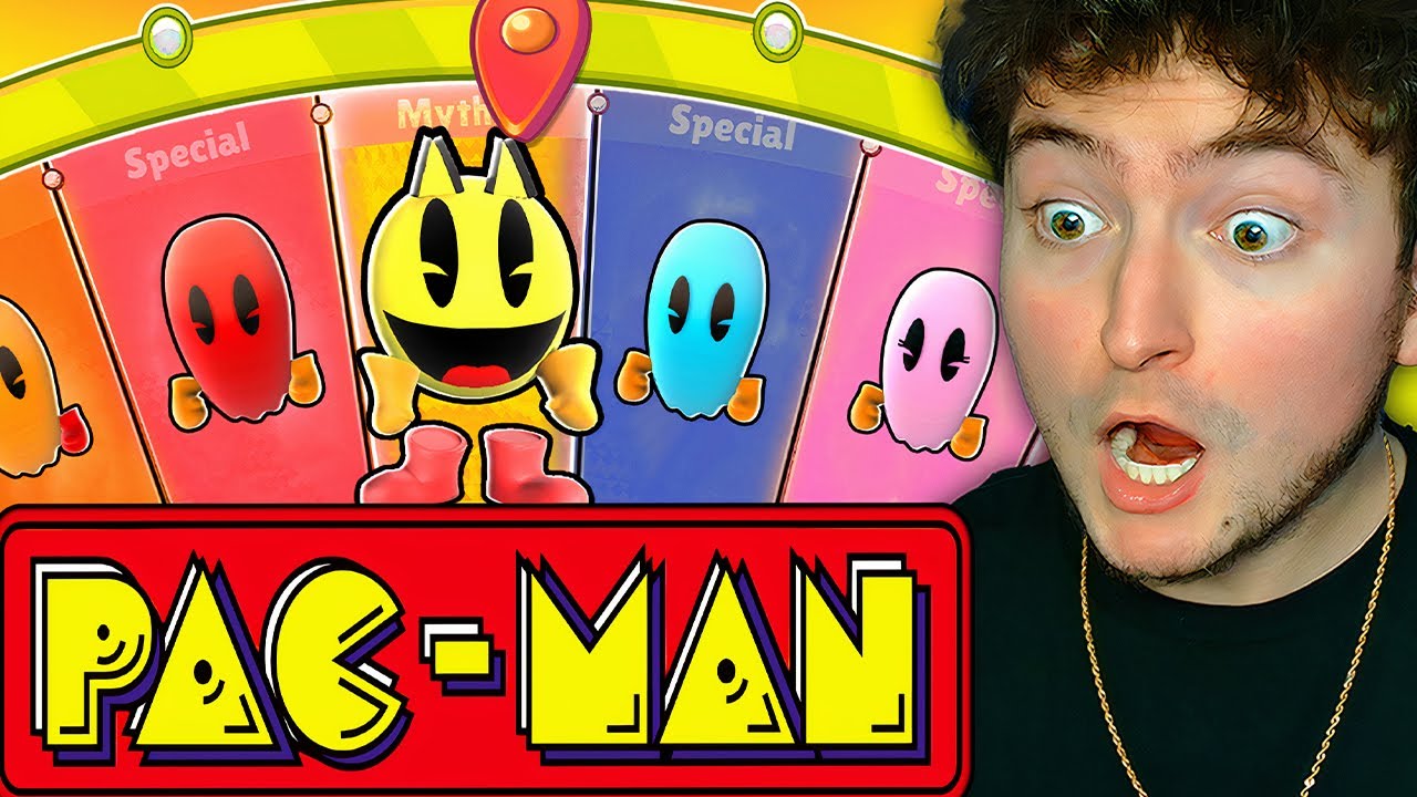 100 *НОВЫХ И БЕСПЛАТНЫХ* вращений PAC-MAN X Stumble Guys!
