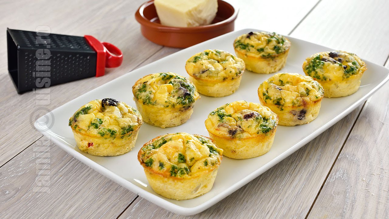 Mini omlete cu pui si legume / Mini Omelettes (CC Eng Sub) | JamilaCuisine