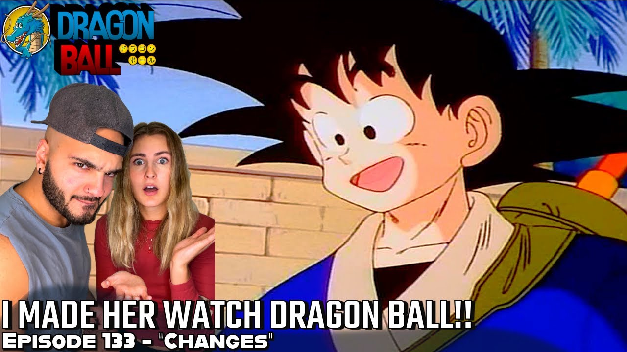 GOKU'S VERY FIRST APPEARANCE AS AN ADULT!! Girlfriend's Reaction Original DB Episode 133