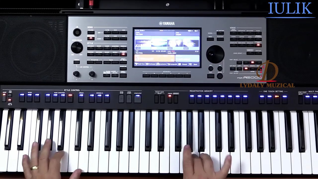 YAMAHA PSR A5000 & SET ROMANESC DIVERSIFICAT IULIK encodat