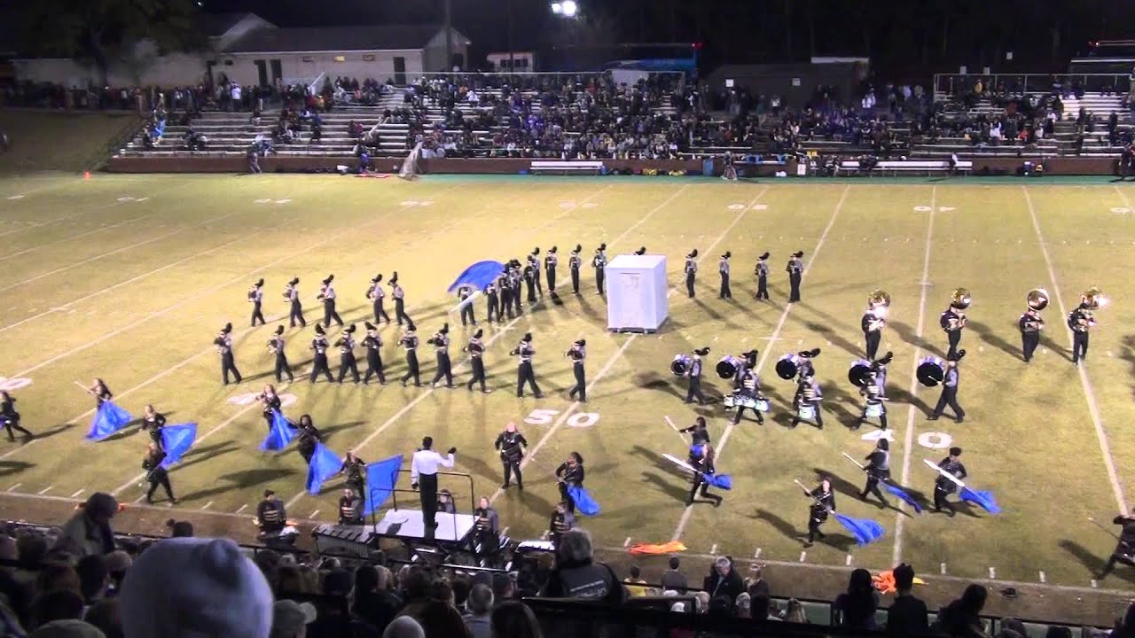 Mary Persons High School Marching Band halftime 11-20-2015 playoff vs Marist School War Eagles 2015