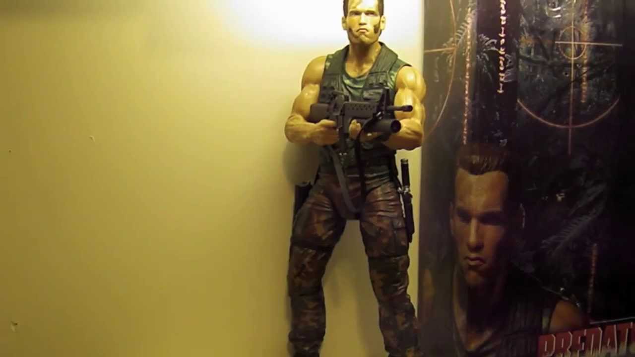 NECA 1/4 Alan Dutch Jungle Patrol Video Perspective