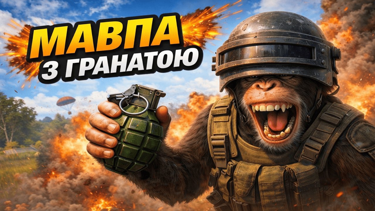 Мавпа з гранатою (PUBG)