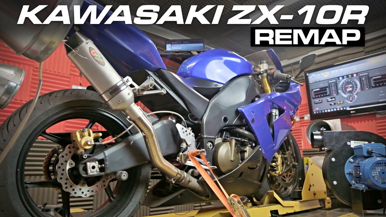 BHP UK Tune the Gen 1 KAWASAKI Ninja ZX-10R! | Custom Dyno Remapping