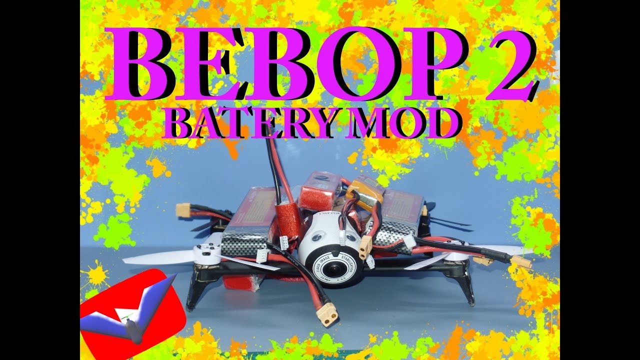 PARROT BEBOP 2 BATERY MOD