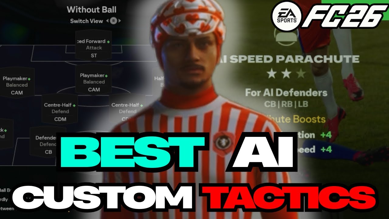 EAFC 26 Pro Clubs: ЛУЧШИЕ пользовательские тактики для защиты ИИ! (Делает ботов сильнее)