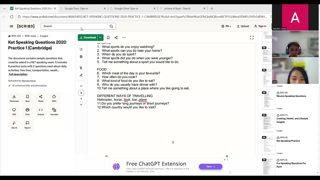KIMENGLISH - MS HOPE - KATE + TONY (WEEK 65)