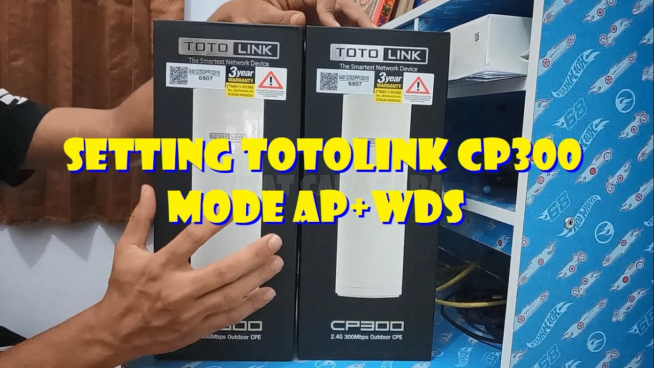 Cara Setting Totolink CP300 Mode WDS