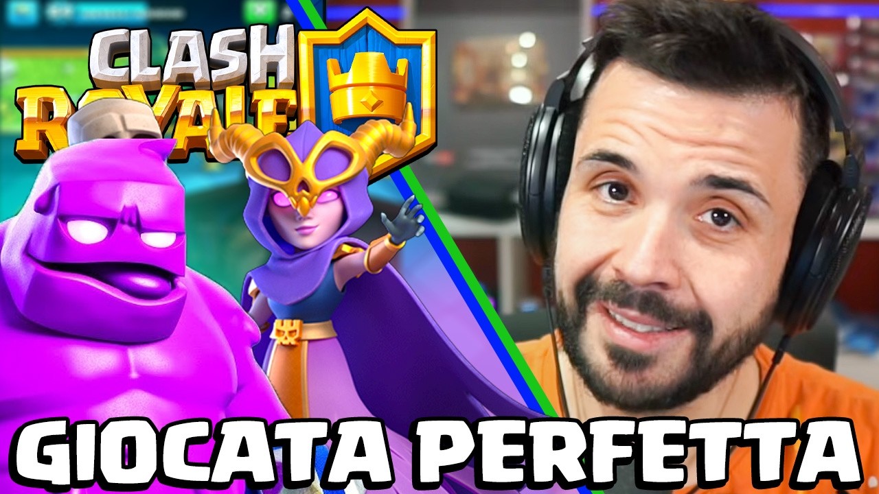 Abbiamo giocato in maniera perfetta - CLASH ROYALE