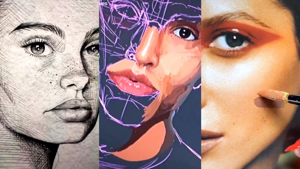 12 Minutes Of Art Tips Tik Toks! 🎨👩🏻‍🎨