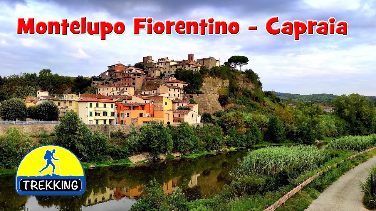 TREKKING: Montelupo Fiorentino - Capraia - di Sergio Colombini (Video 4K)