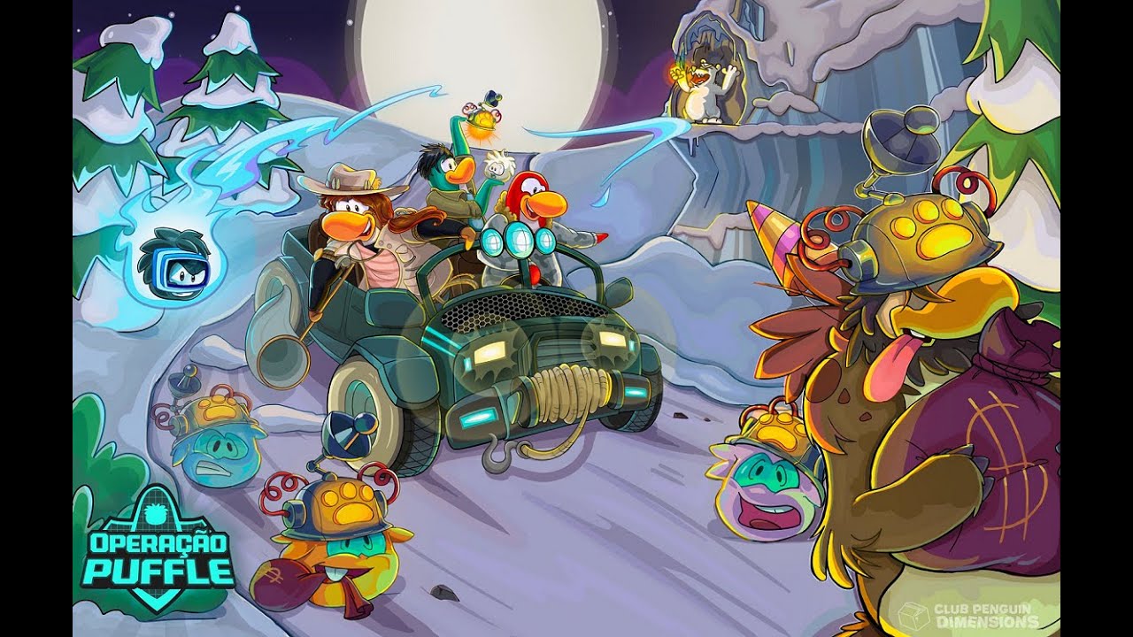 Club Penguin Dimension - Operation Puffle + Code