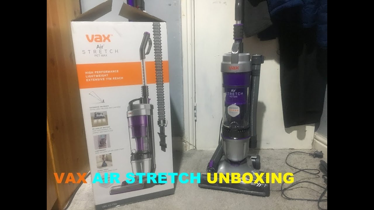 Vax Air Stretch Pet Max upright Vacuum- Unboxing, Assembly &  Overview