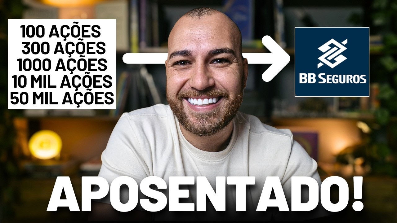 BBSE3 MAIOR OPORTUNIDADE HOJE?! QUANTO PAGA EM DIVIDENDOS 100 A&Ccedil;&Otilde;ES, 1000 A&Ccedil;&Otilde;ES E 10 MIL A&Ccedil;&Otilde;ES?