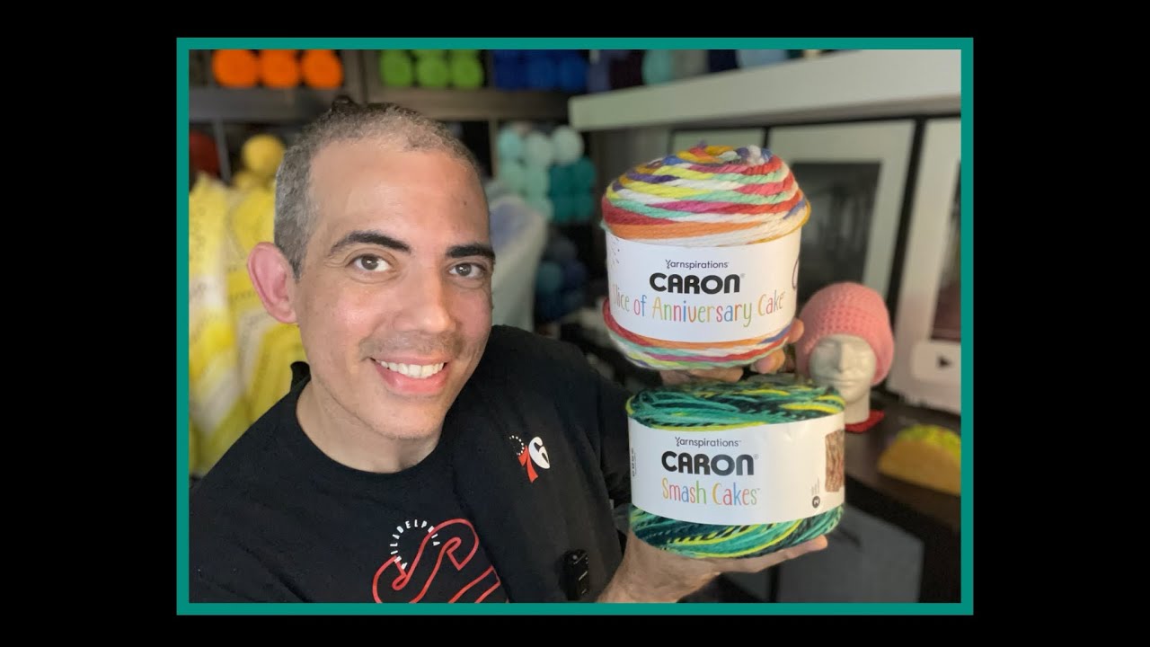 New Yarn at Michaels!! @Yarnspirations CARON SMASH Cakes & More!!! 