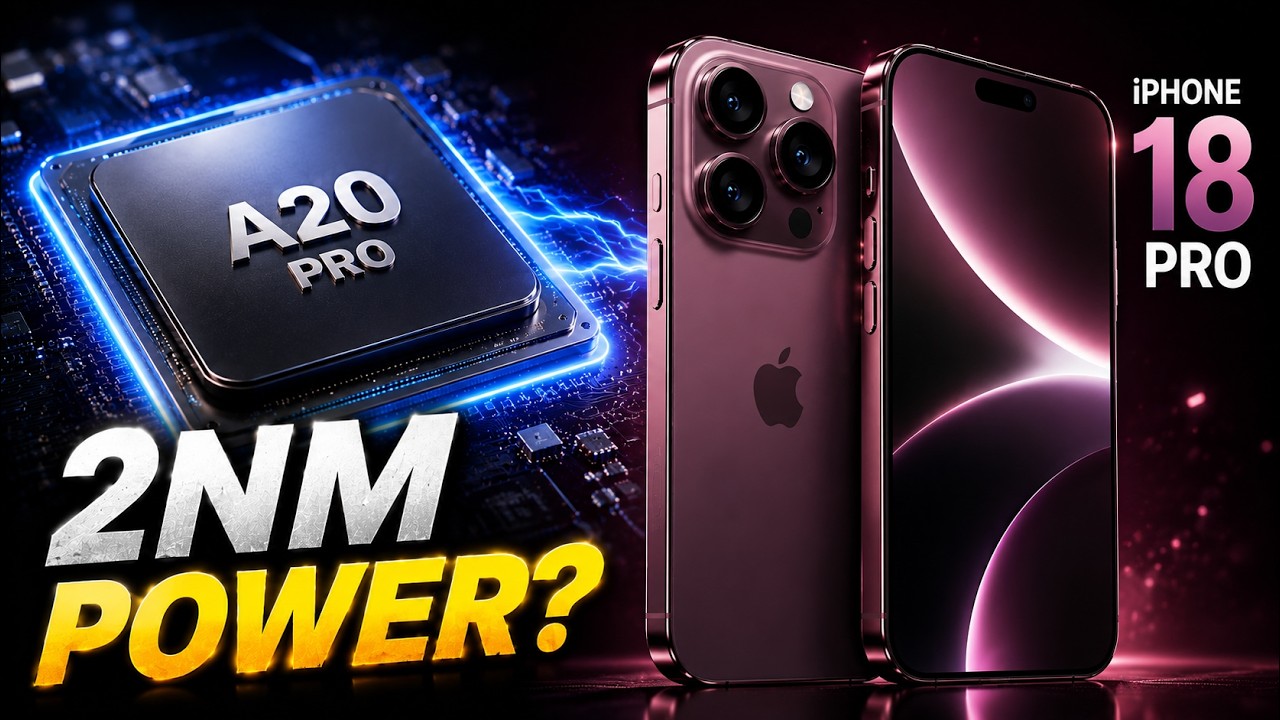 A20 Pro in 1 minute iPhone 18 Pro&rsquo;s 2nm Chip Explained!