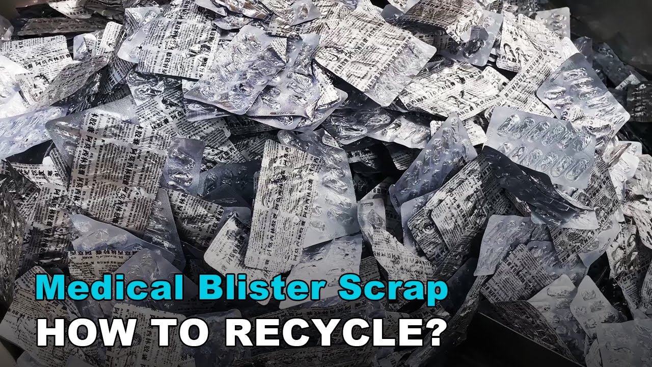 Aluminum-plastic Medical Blister Scrap Sorting Machine.