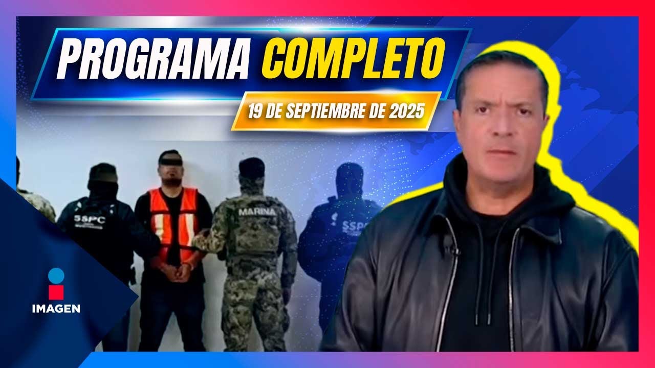 Noticias con Francisco Zea | Programa completo 19 de septiembre de 2025