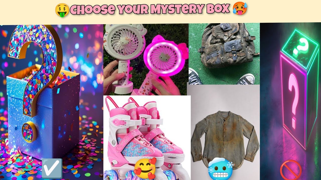 CHOOSE ONE 🕐 (Rich assesories/Poor assesories)🤑/🥵@MysteryBoxBonanza 🌈