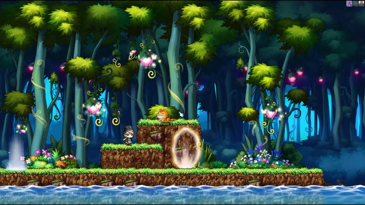 GMS MapleStory: Theme Dungeon Ellinel Fairy Academy Complete Questline