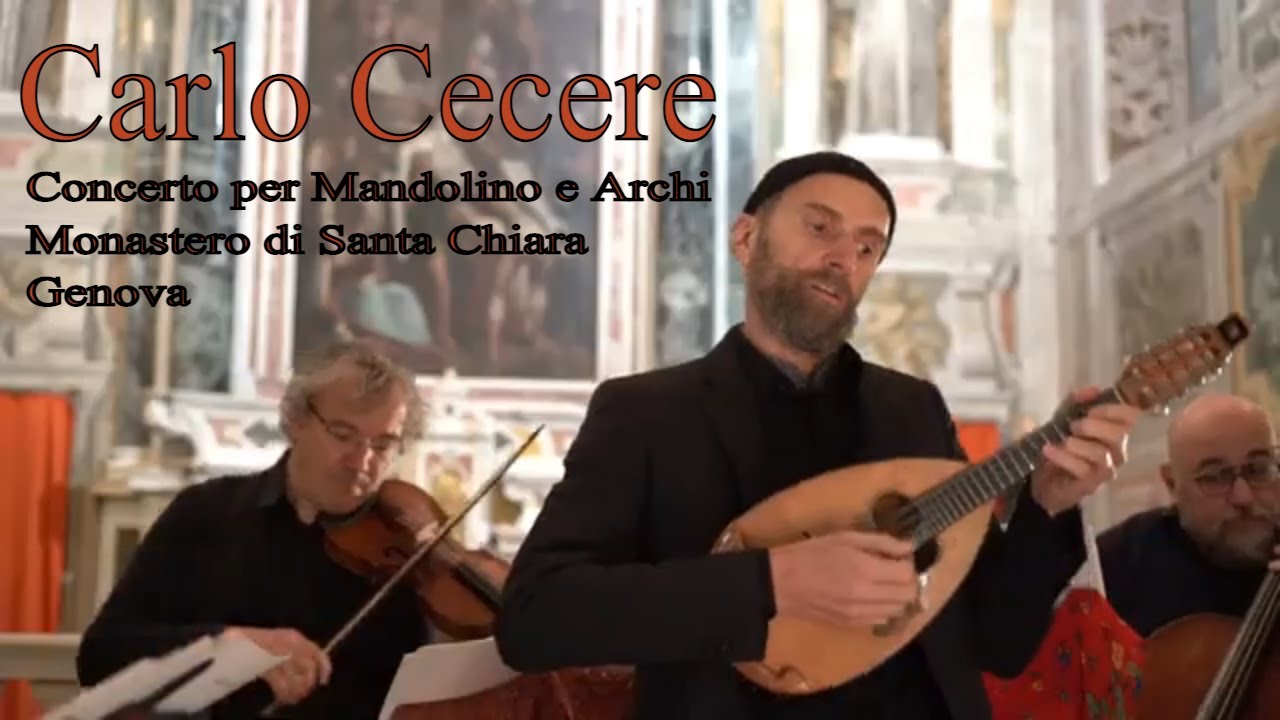 Carlo Cecere - Concerto per mandolino e archi #carloaonzo #mandolino