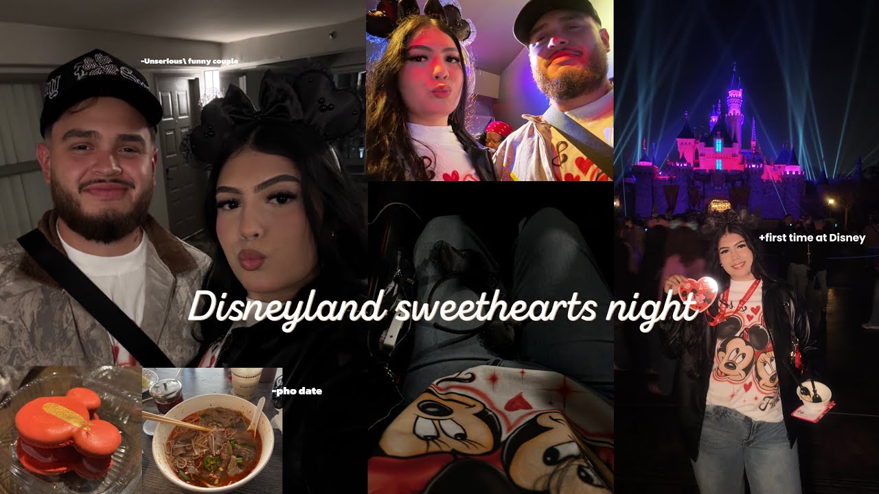 Disneyland Sweethearts night (my first time ever!)
