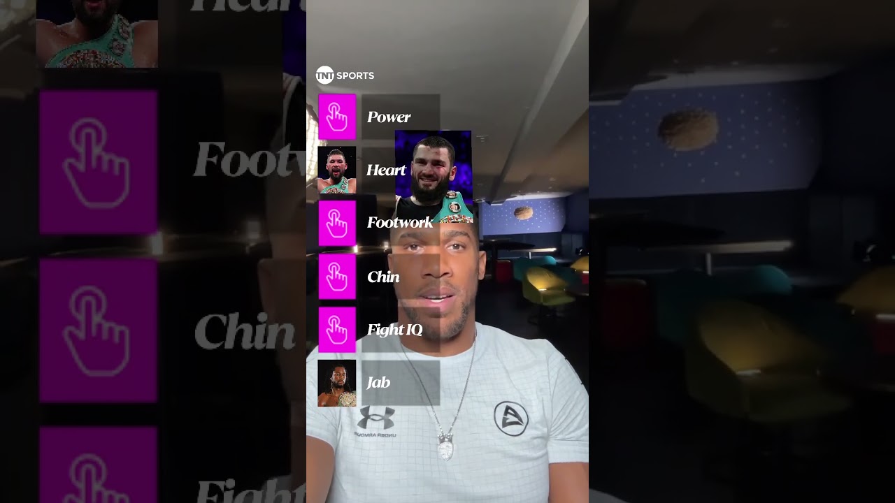 Anthony Joshua: Build A Boxer!