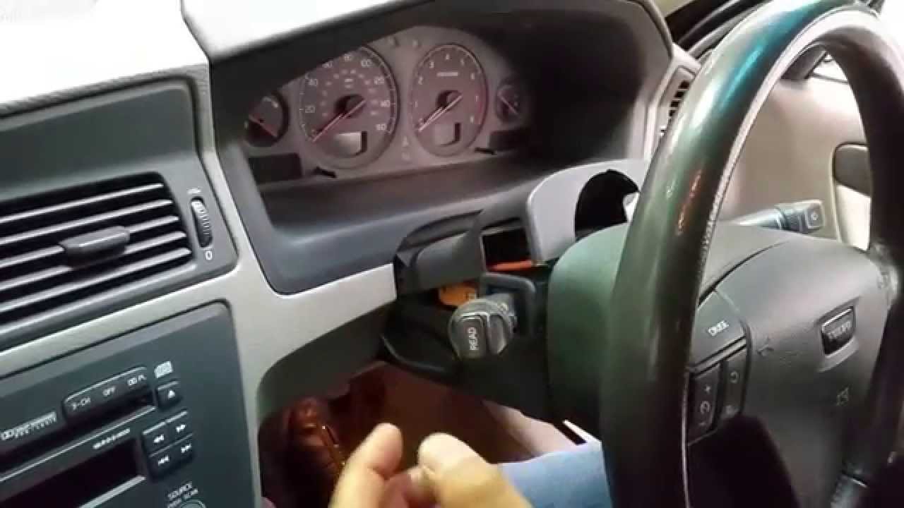 How to remove Volvo V70, S60, S80, C70 instrument panel DIM for Instrument Cluster Repair