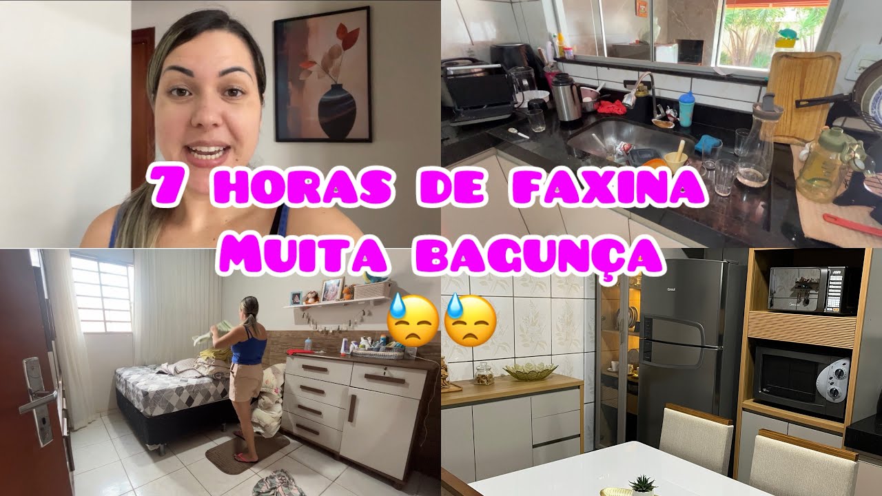 7 horas de faxina 🤮tava muito sujo mostrei toda realidade #faxina #limpeza #paz 