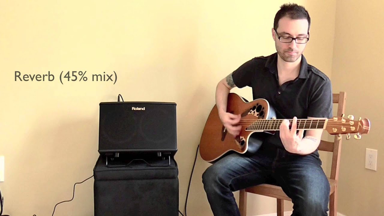 Acoustic Nation Gear Demo - Roland AC-40 Acoustic Chorus guitar amplifier